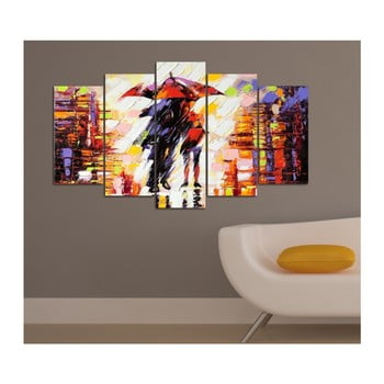 Tablou din mai multe piese insigne toon, 102 x 60 cm