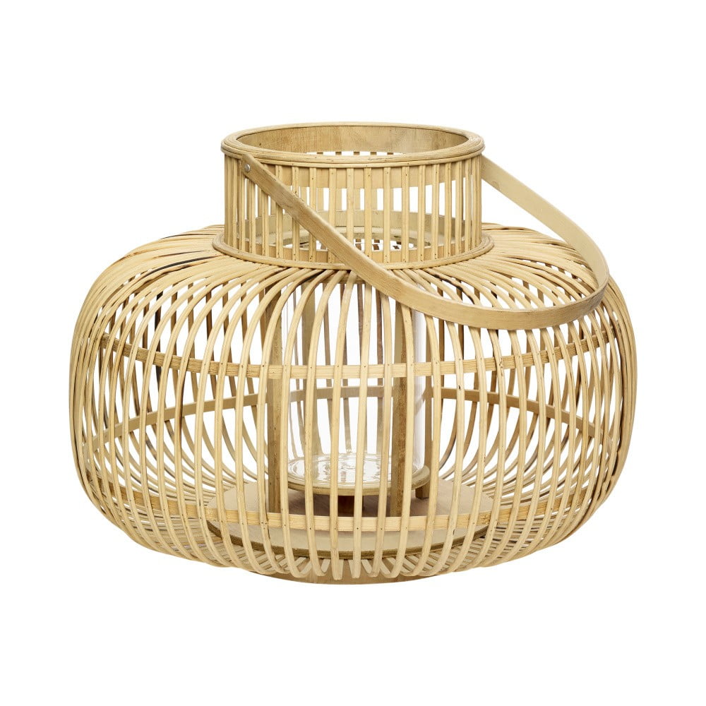 Produktové foto Sada 2 bambusových luceren Hübsch Bamboo