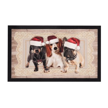Preș zala living christmas dogs ii, 45 x 75 cm