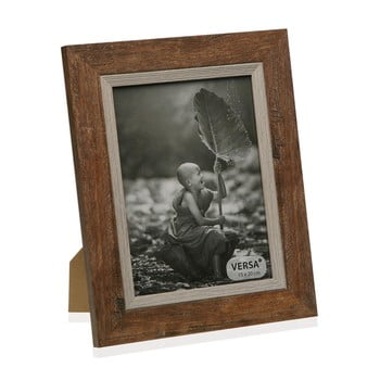 Ramă foto din lemn pentru fotografie versa madera marron, 15 x 20 cm