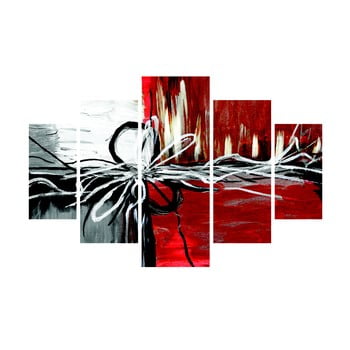 Tablou din mai multe piese chaos, 92x56 cm