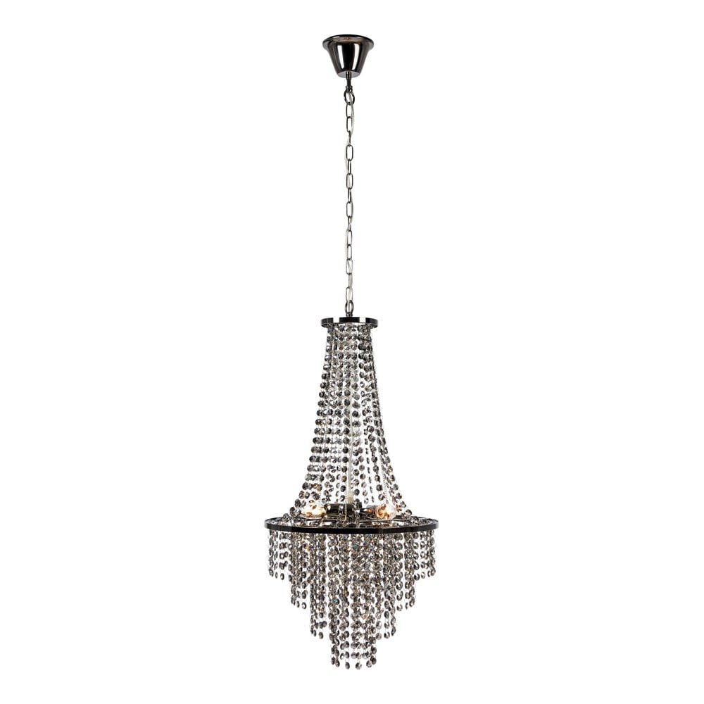 Černé závěsné svítidlo Markslöjd Allington Chandelier, ø 38 cm