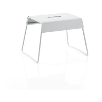 Scaun din inox zone a-stool, gri deschis