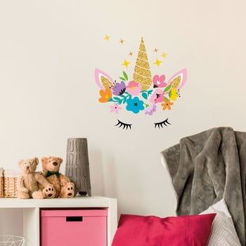 Set autocolante pentru perete ambiance magic unicorn