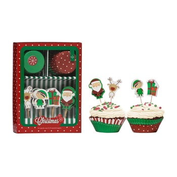 Set accesorii prăjituri premier housewares christmas cupcake