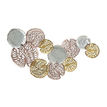Decorațiune metalică de perete mauro ferreti lotus leaf