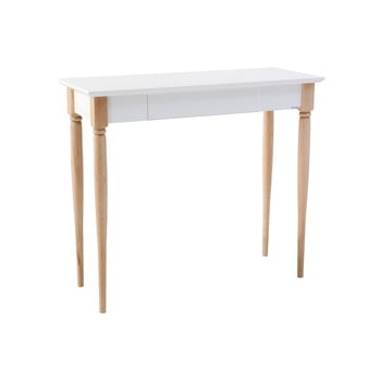 Birou ragaba mamo, lățime 85 cm, alb