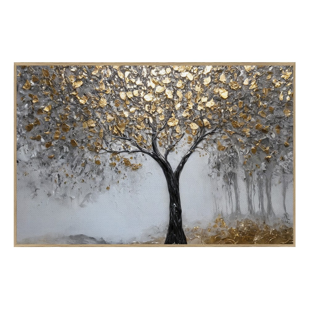 Obraz 60x90 cm Golden Leaves – knor