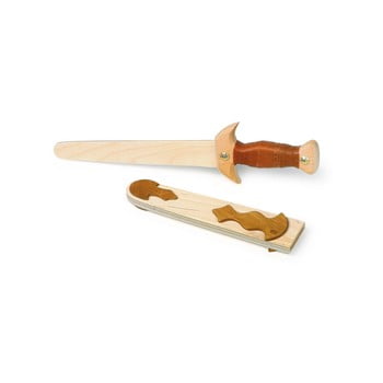 Pumnal din lemn pentru copii legler dagger