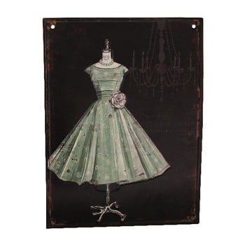 Plăcuță perete antic line antic ball gown