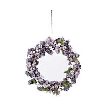 Ghirlandă decorativă cu conuri ego dekor, ø 25 cm