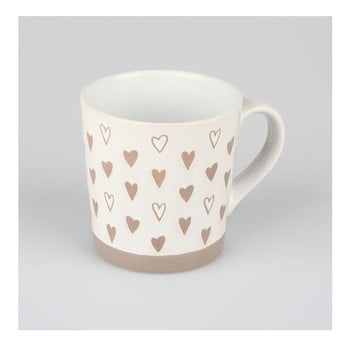 Cană din ceramică decorată manual dakls heart iv, 473 ml,