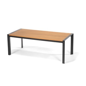 Masă de grădină timpana verona, lungime 205 cm, maro-negru