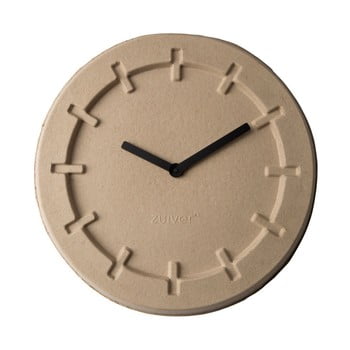Ceas de perete zuiver pulp round, bej