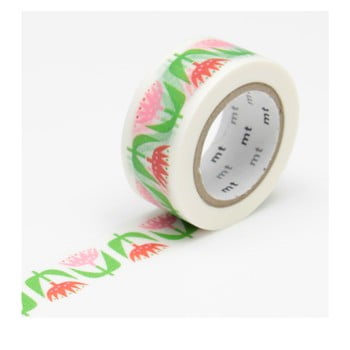 Bandă washi mt masking tape tulip