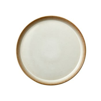 Farfurie din gresie ceramică bitz basics cream, ⌀ 27 cm, crem