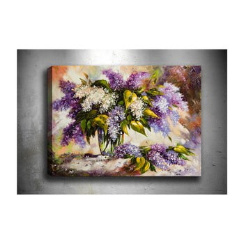 Tablou tablo center purple lilac, 70 x 50 cm