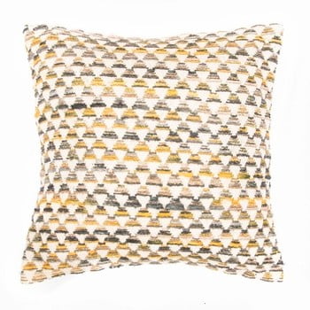 Față de pernă cu model tiseco home studio pyramide, 45 x 45 cm, galben