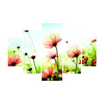 Tablou din mai multe piese meadow, 92 x 56 cm