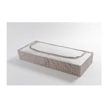 Cutie mică pentru depozitare compactor dots, 46 x 107 cm, bej