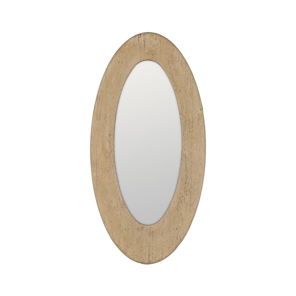 Nástěnné zrcadlo s rámem z kamene 60x120 cm Piedra – Ixia