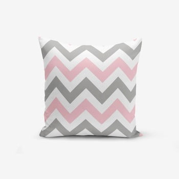 Față de pernă minimalist cushion covers zigzag modern, 45 x 45 cm