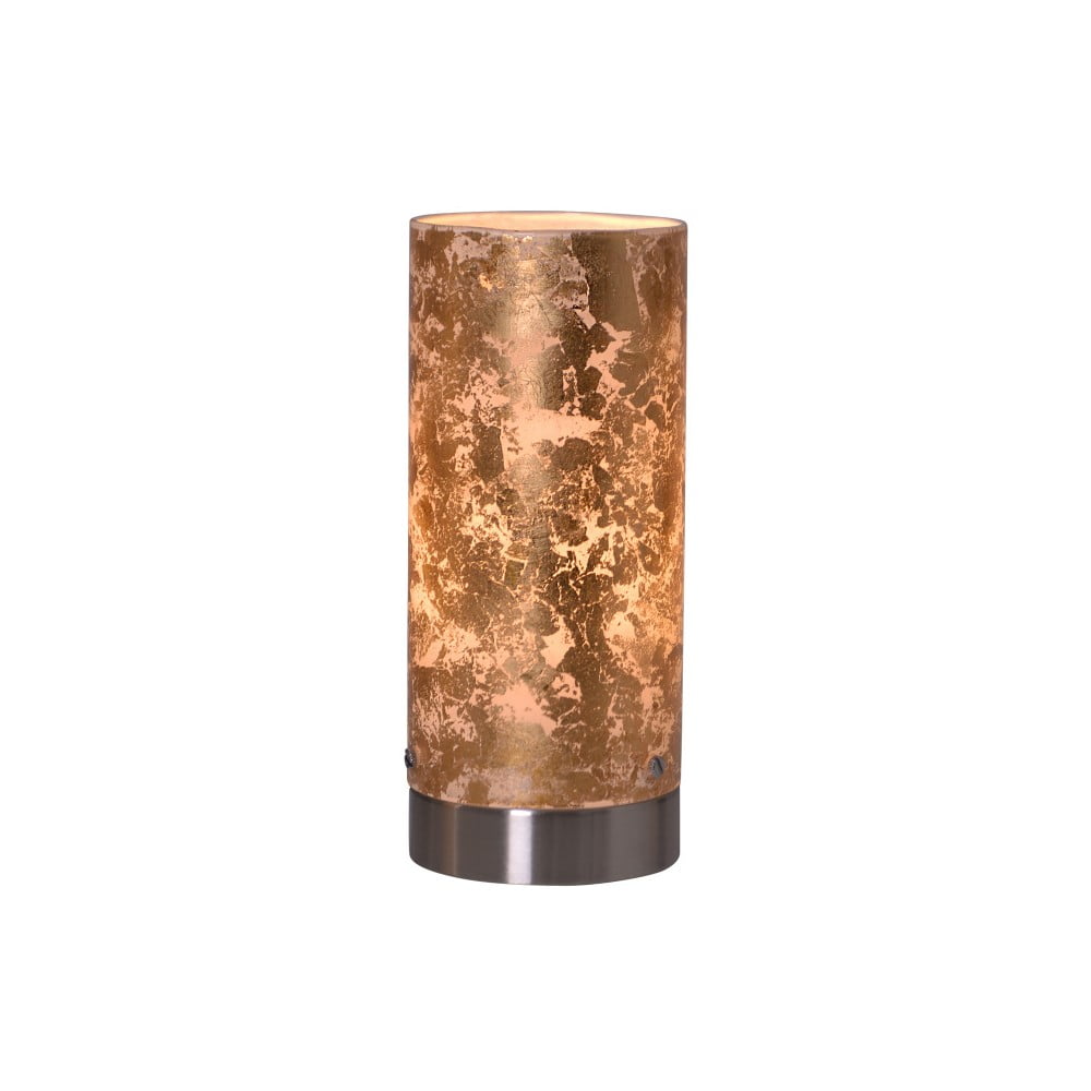 Stolní lampa zlaté barvy Naeve Magda, výška 20 cm