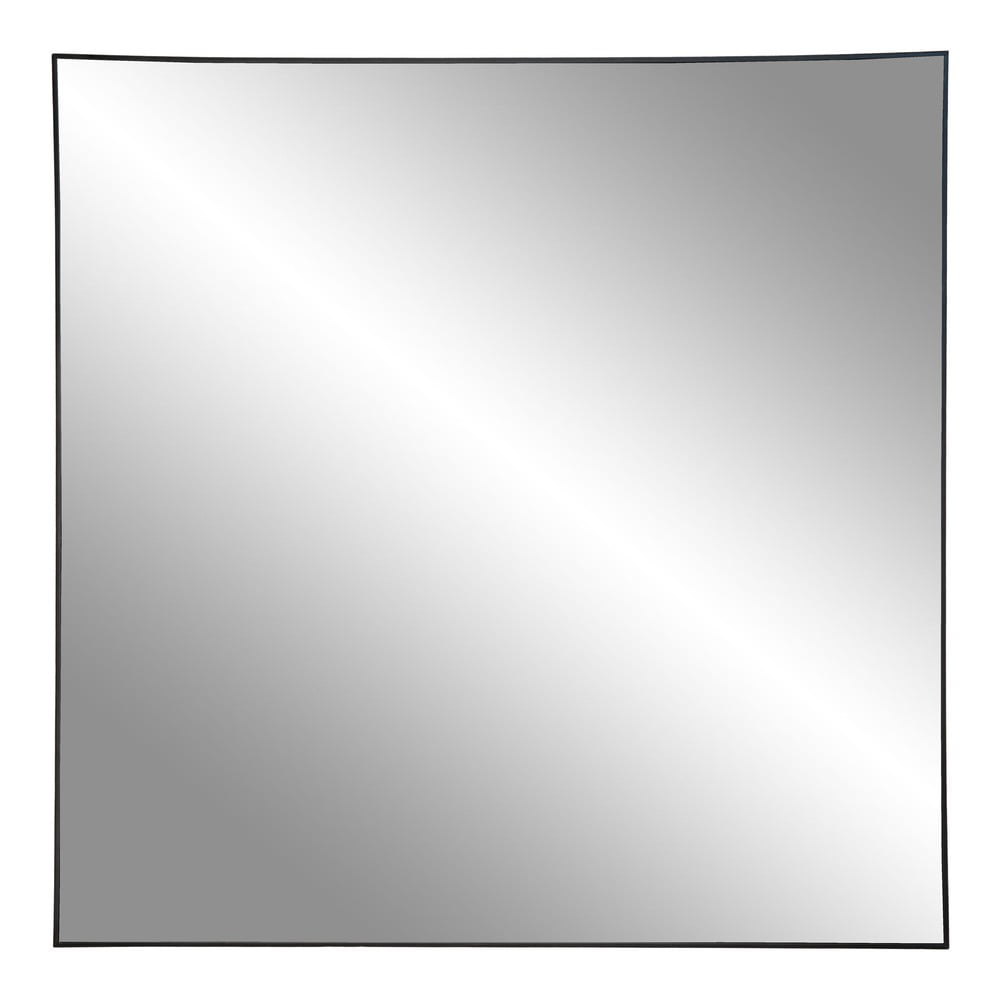 Nástěnné zrcadlo s černým rámem House Nordic Jersey, 60 x 60 cm