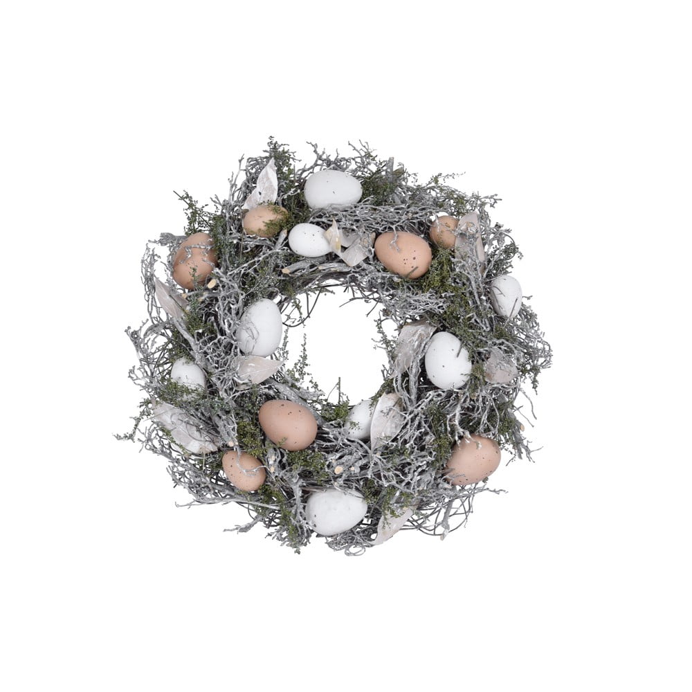 Velikonoční dekorativní věnec Ego Dekor Feathers and Moss, ⌀ 35 cm
