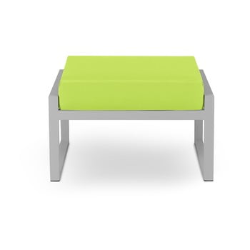 Puf adecvat pentru exterior calme jardin nicea, verde lime - gri