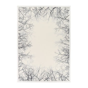 Covor reversibil narma pulse white, 200 x 300 cm, alb
