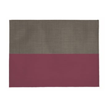 Suport pentru farfurie tiseco home studio stripe, 33 x 45 cm, bej - roz