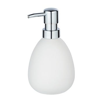 Dozator din ceramică pentru săpun wenko polaris, alb mat