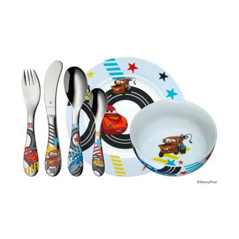 Set tacâmuri și veselă pentru copii wmf auta, 6 piese