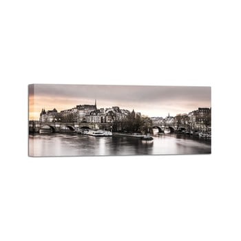 Tablou Styler Canvas Paris City, 60 x 150 cm