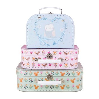 Set 3 valize pentru copii sass & belle woodland friends