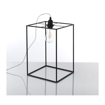 Veioză tomasucci stick, 36 x 25 x 25 cm, negru