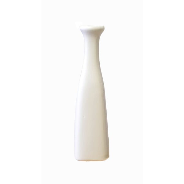 Bílá keramická váza Rulina Persei, výška 25 cm