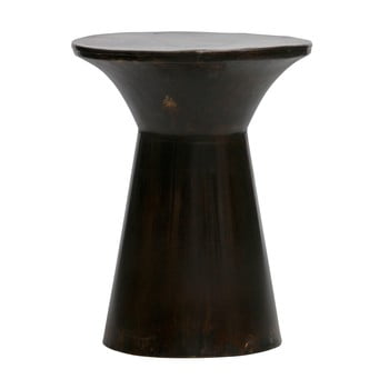 Măsuță din metal woood diaz, ⌀ 40 cm, arămiu