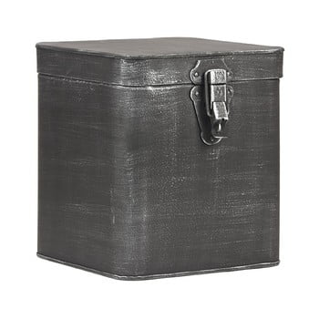 Recipient metalic pentru depozitare label51, înălțime 21 cm, negru