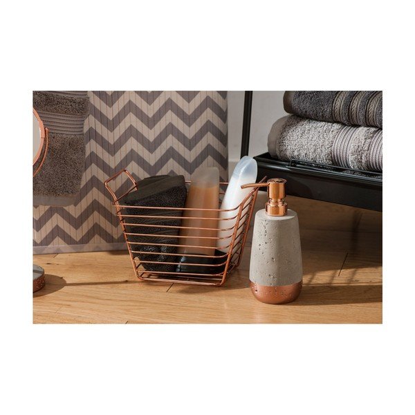 Měděný úložný košík Premier Housewares Mafalda, 17 x 21 cm