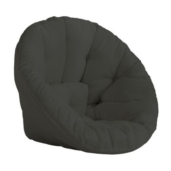 Fotoliu extensibil potrivit pentru exterior karup design design out™ nido dark grey, gri închis