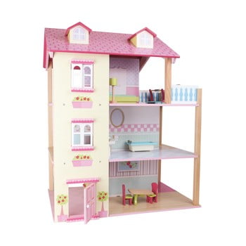 Căsuță din lemn pentru păpuși legler dolls
