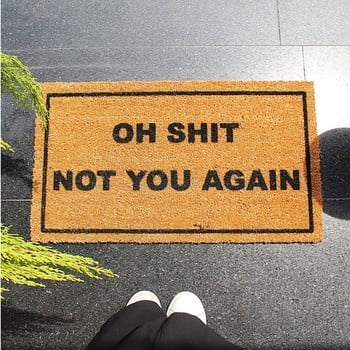 Preș doormat oh shit, 70 x 40 cm