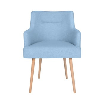 Scaun cosmopolitan design venice, albastru deschis