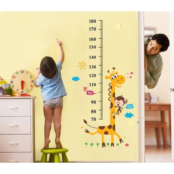 Nástěnná dětská samolepka Ambiance Animals of the World