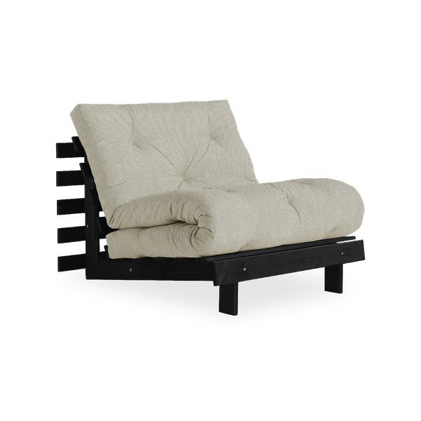 Variabilní křeslo Karup Design Roots Black/Linen Beige