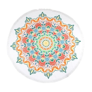Prosop pentru plajă din bumbac atmosphere martine, ⌀ 160 cm