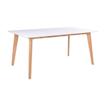 Masă house nordic vojens, lungime 150 cm, alb