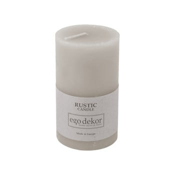 Lumânare baltic candles rustic, înălțime 10 cm, maro